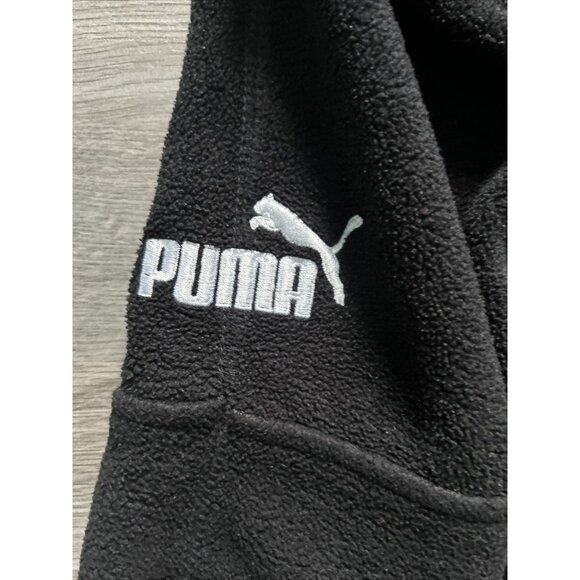 PUMA Edmonton Eskimos 2003 Grey Cup Champions Mens XL 1/4 Zip Fleece Jacket VTG - Picture 8 of 9